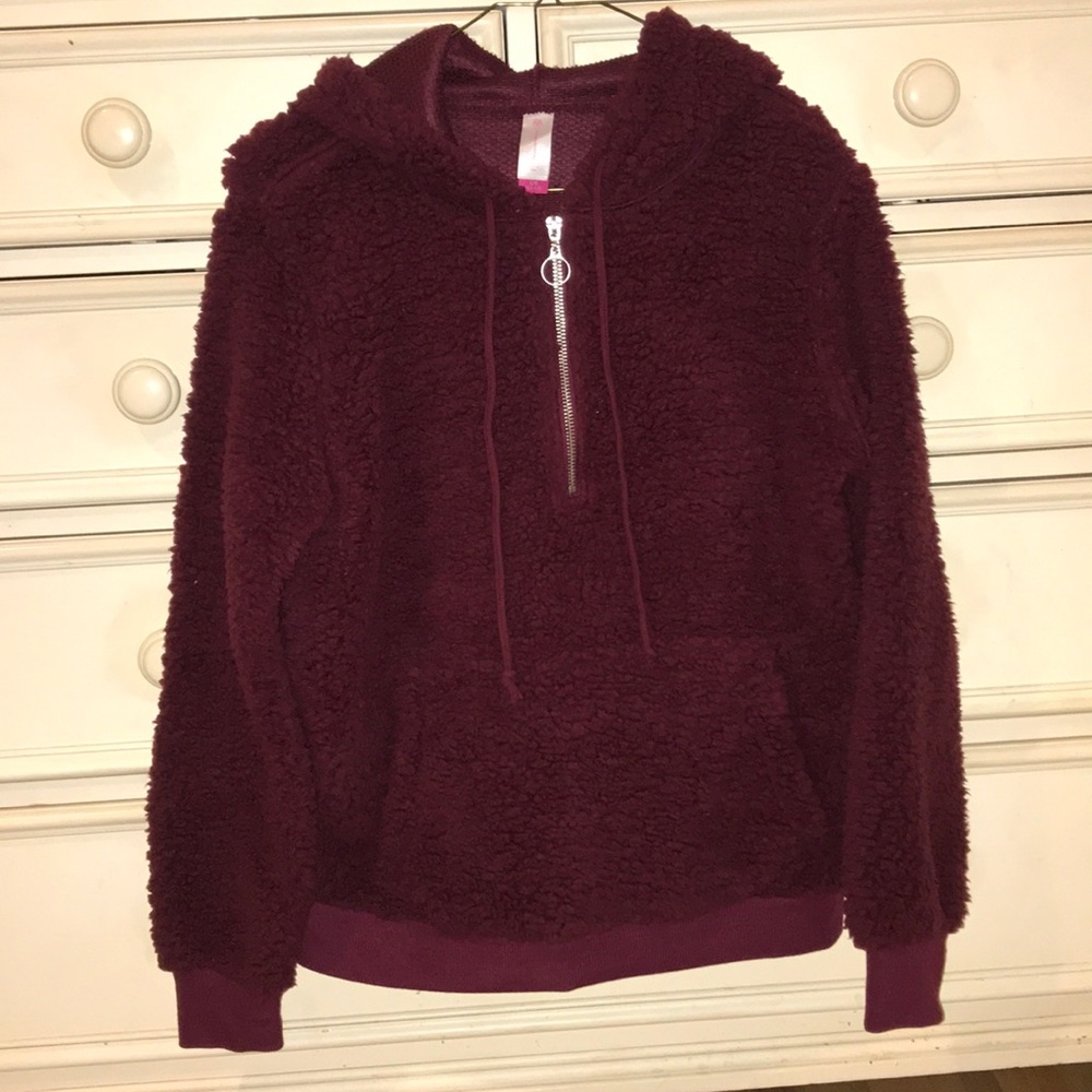 Fuzzy sweatshirt